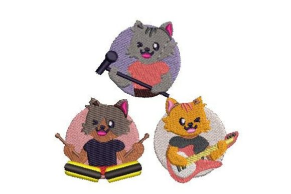 Cartoon Cat Rock Band: A Designer's Review for Merch