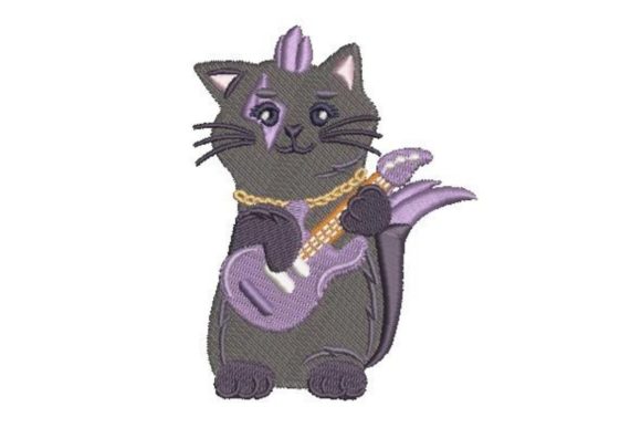 Cartoon Cat Rockstar: A Designer's Review for Boutique Sweatshirts