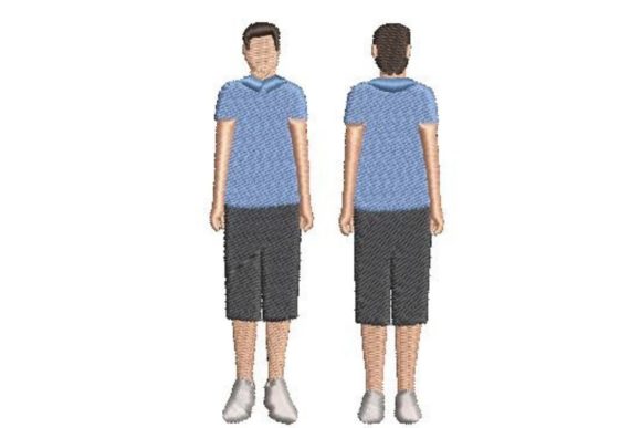 Faceless Person in Blue: A Sweet Embroidery Review