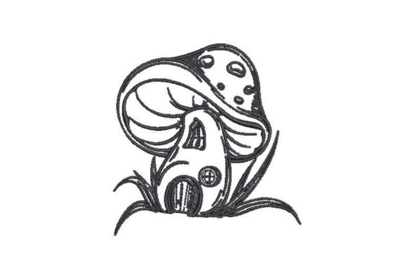 Mushroom Fairy House: A Magical Embroidery Review