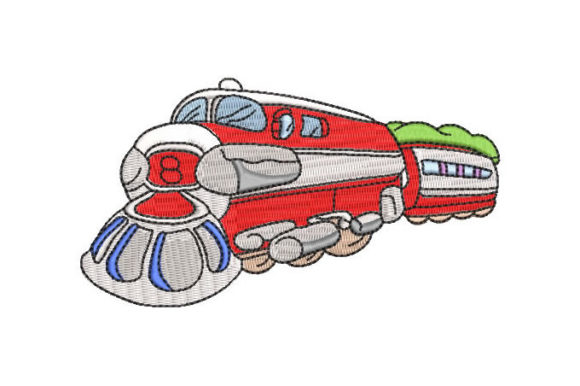 Old Train: A Playful Embroidery Design Review