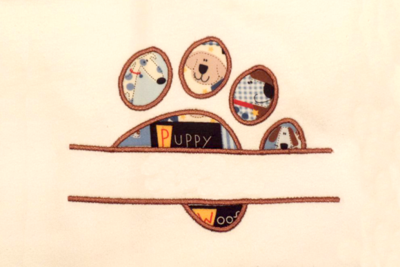 Paw Print Split Applique Review for Holiday Crafts