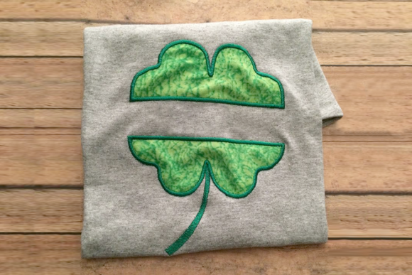 Review: Four Leaf Clover Split Applique for Boutique Sweatshirts