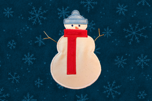 Snowman with Scarf Applique: A Seller's Review
